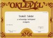 Reflexol�gia oklev�l
